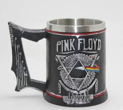 Pink Floyd Dark Side Of The Moon 3d Kabartmalı Çelik Kupa Bardak Alk1088