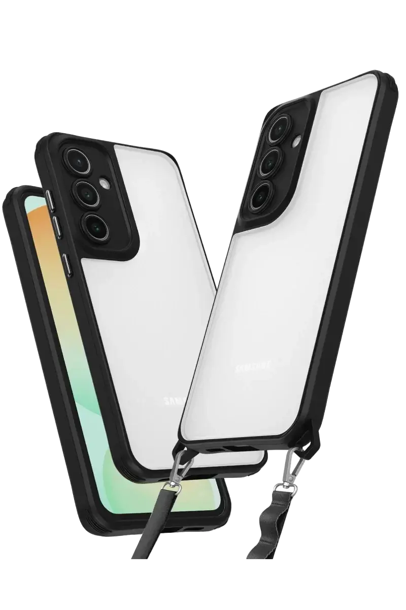 Newface Samsung Galaxy A15 4g Kılıf Penta Silikon Kılıf - Siyah