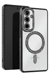 Newface Samsung Galaxy A16 5g Joke Simli Magneticsafe Kılıf - Siyah