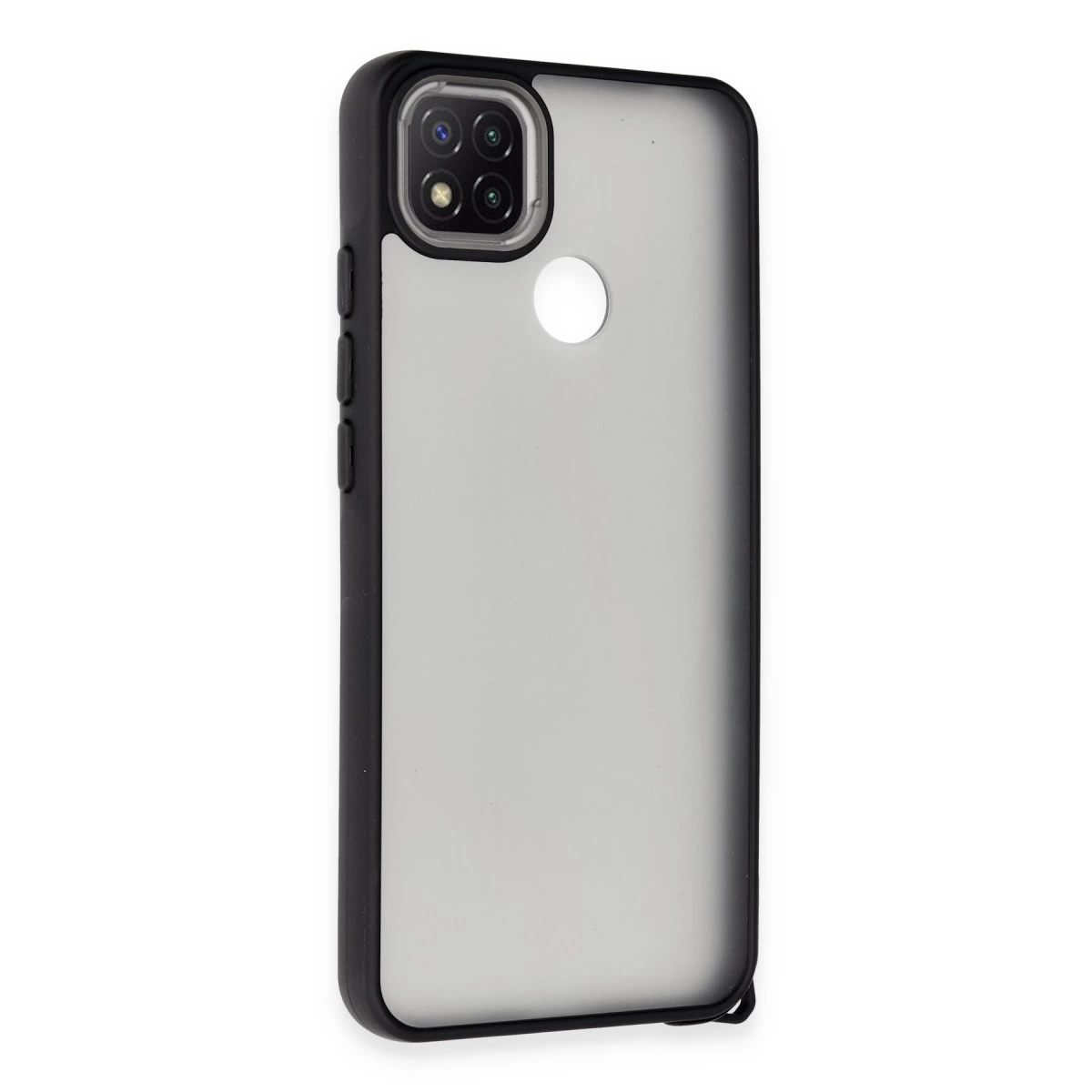 Xiaomi Redmi 9c Kılıf Elegant Kapak - Siyah