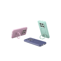 Xiaomi Redmi Note 15 4g Regal Magsafe Standlı Kapak - Lila