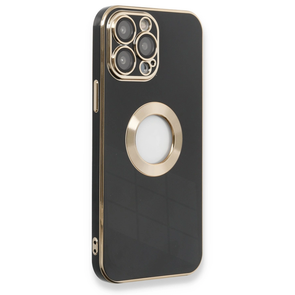 İphone 13 Pro Max Kılıf Store Silikon - Siyah