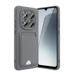 Xiaomi Redmi Note 15 4g Kelvin Kartvizitli Silikon - Gri