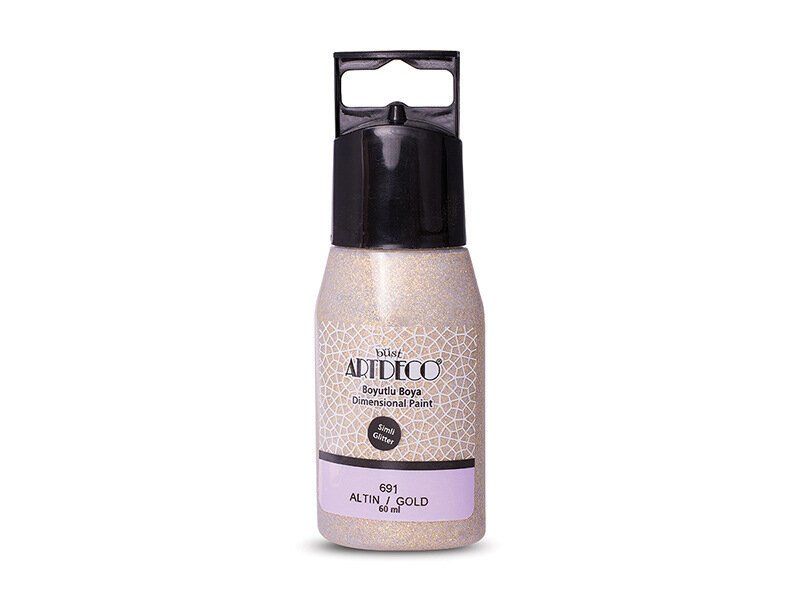 Boyutlu Boya - Altın (Simli) - 60ml