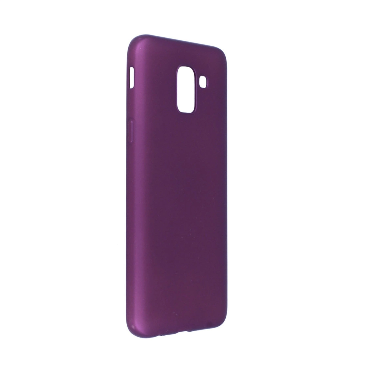 Samsung Galaxy J6 Kılıf First Silikon - Mürdüm