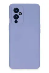 Newface One Plus 9 Kılıf Nano İçi Kadife Silikon - Lila