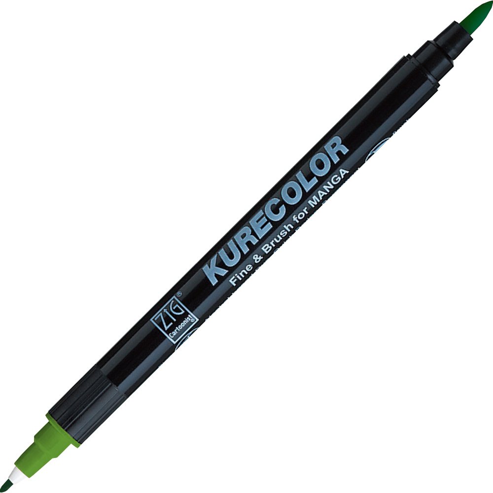 Kurecolor Fine&Brush For Manga Çift Taraflı Kalem N:505 May Green