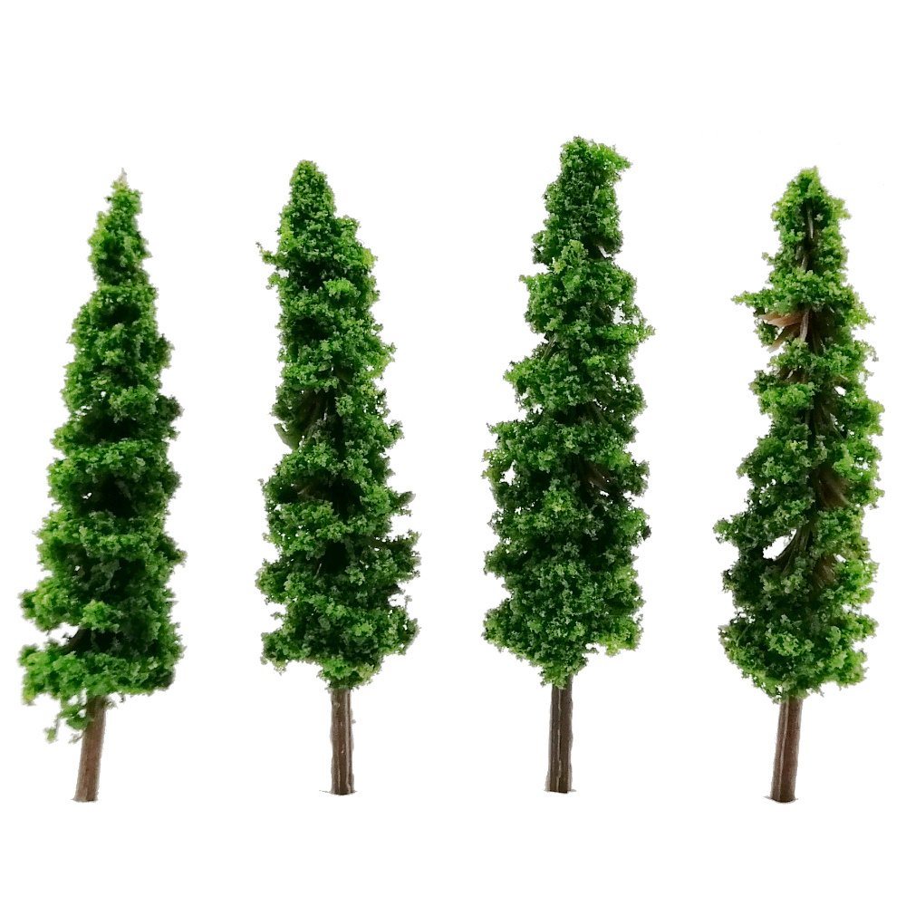 Maket Yeşil Çam 6cm 4 Adet