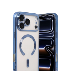 İphone 17 Pro Max Kross Magneticsafe Kapak - Sierra Blue