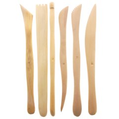 Ahşap Modelaj Seti - 6 Parça