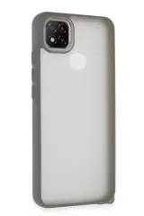 Newface Xiaomi Redmi 9c Kılıf Elegant Kapak - Titan Gri
