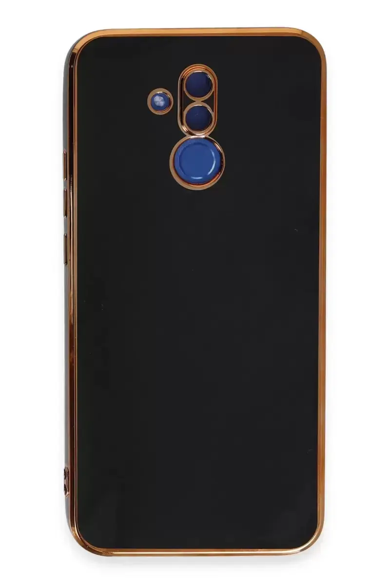 Newface Huawei Mate 20 Lite Kılıf Volet Silikon - Siyah