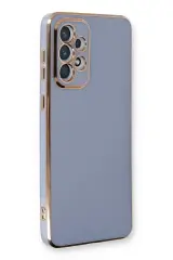 Newface Samsung Galaxy A53 5g Kılıf Volet Silikon - Mavi
