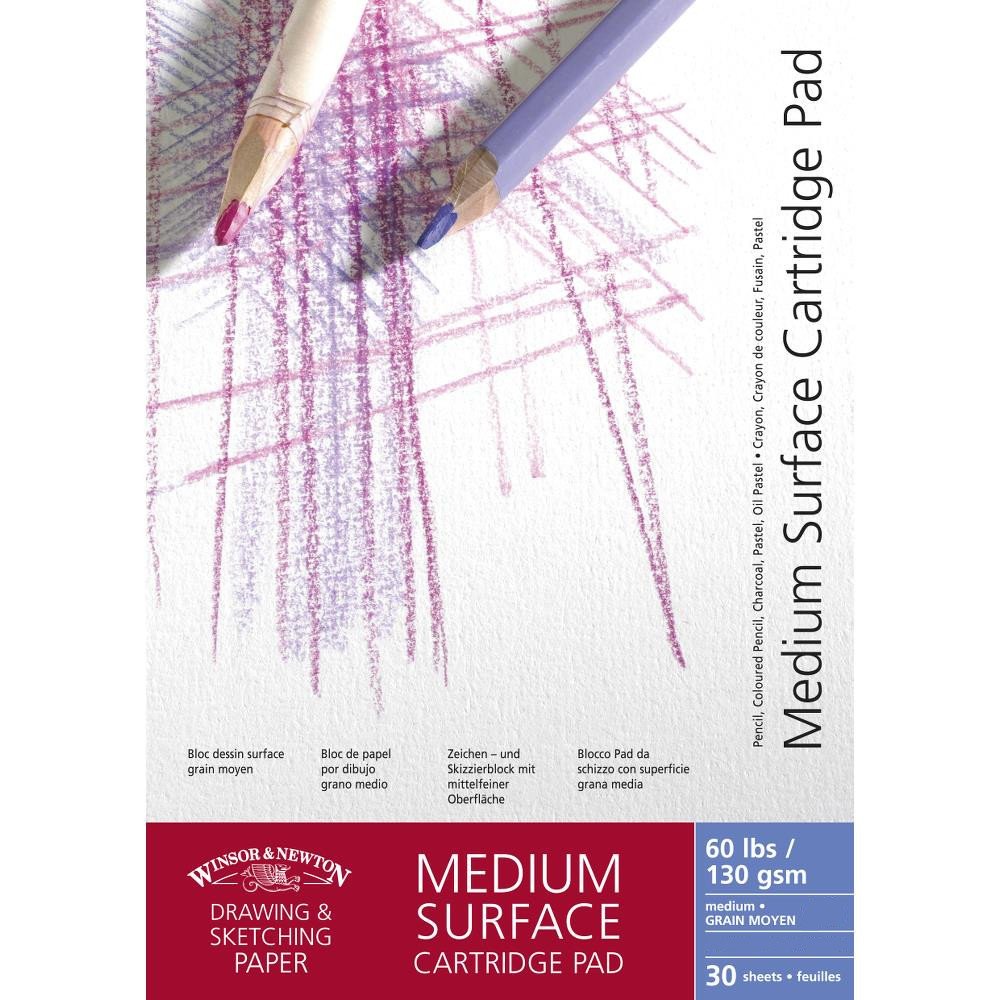 Medium surface Cartridge Pad Eskiz Defteri 130gr A5 30 Yaprak