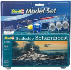 Battleship Scharnhorst Model Gemi 1:1200 N:5136