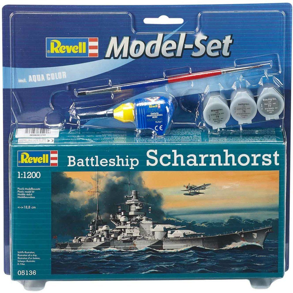 Battleship Scharnhorst Model Gemi 1:1200 N:5136