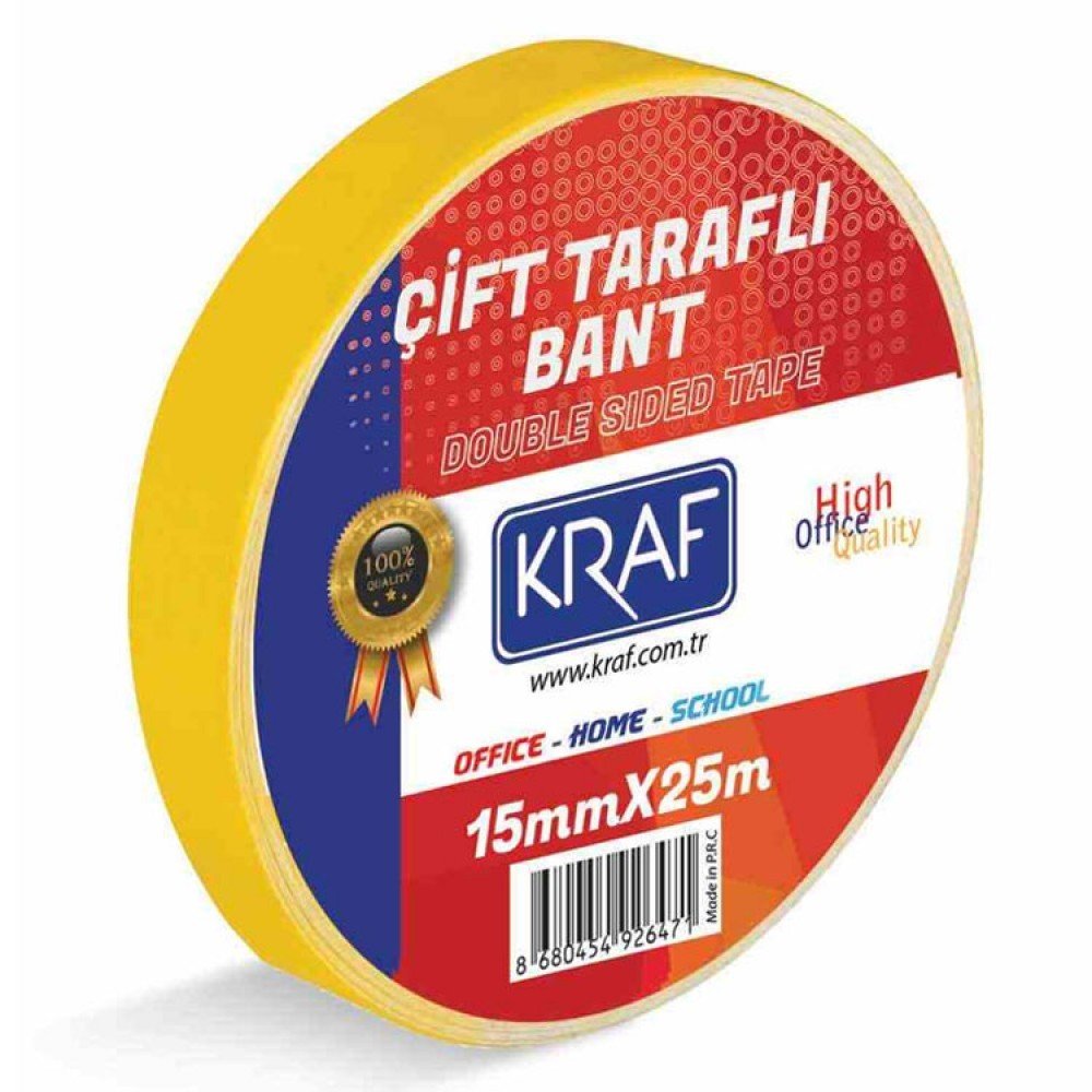 Çift Taraflı Bant 15mmx25m