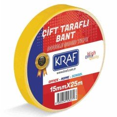 Çift Taraflı Bant 15mmx25m