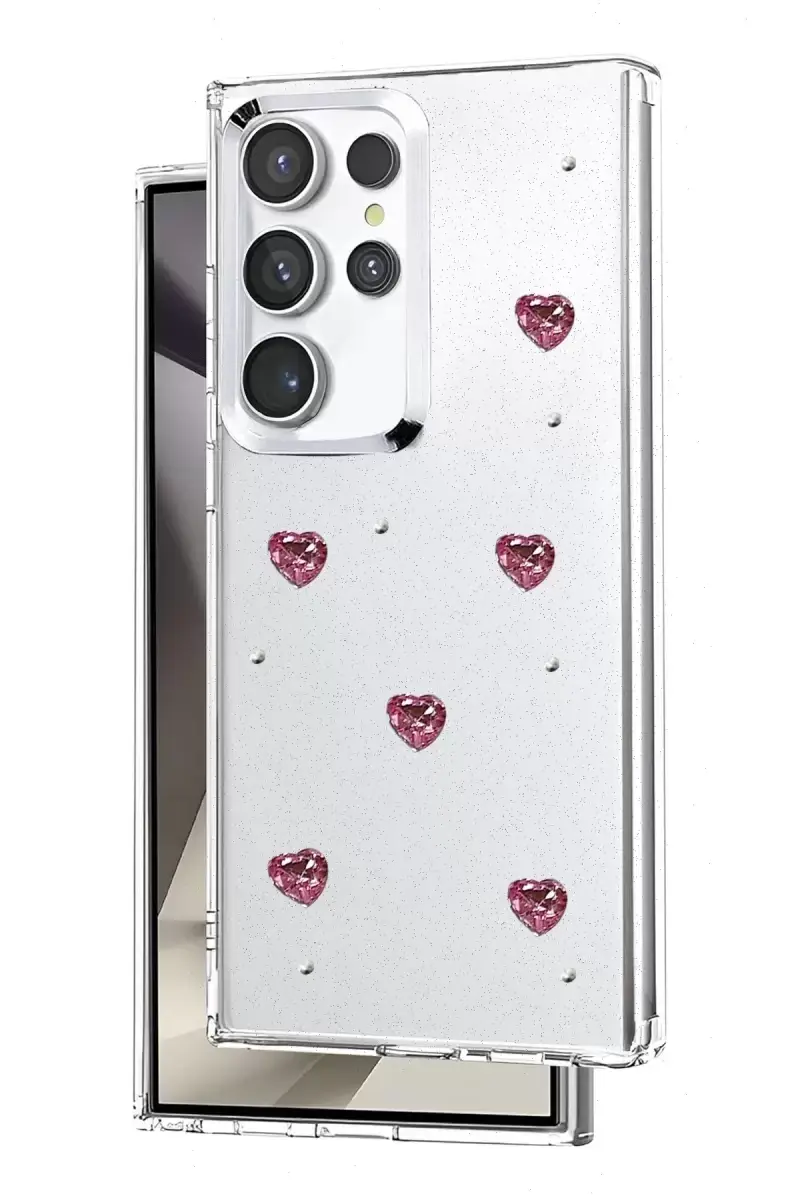 Newface Samsung Galaxy S25 Ultra Fiyonk Desenli Kapak - Desen 3