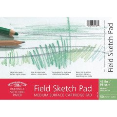 Field Sketch Pad Spiralli Eskiz Defteri 96gr A3 50 Yaprak