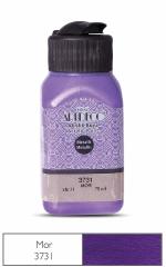 Metalik Akrilik Boya - 75ml - Mor - N:3731