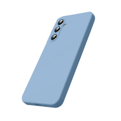 Samsung Galaxy S25 Fe Nano İçi Kadife Silikon - Mavi