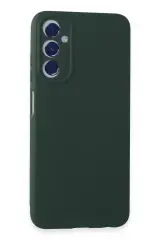 Newface Samsung Galaxy A05s Kılıf First Silikon - Koyu Yeşil