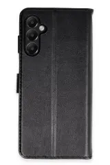 Newface Samsung Galaxy A05s Kılıf Trend S Plus Kapaklı Kılıf - Siyah