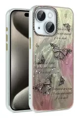 Newface İphone 14 Kılıf Blade Aynalı Desenli Kapak - Desen 6