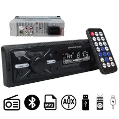 Carstar Cs-960 Çift Usb/sd/fm/aux/bluetooth Kumandalı Oto Teyp 4x60 Watt