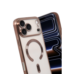 İphone 17 Pro Max Kross Magneticsafe Kapak - Çöl Titanyum