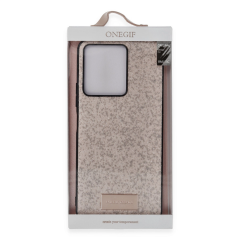 Onegif Xiaomi Redmi 13c Bright Simli Kapak - Pembe