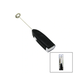 Pilli Renkli Süt Ve Kahve Köpürtücü - Karıştırıcı Mini Mikser