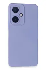 Newface Vivo Y27 Kılıf Nano İçi Kadife Silikon - Lila