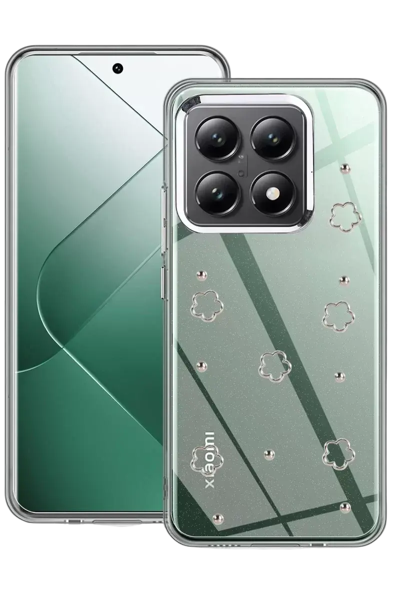 Newface Xiaomi Mi 14t Pro Fiyonk Desenli Kapak - Desen 2