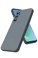 Newface Samsung Galaxy A17 5g Nano İçi Kadife Silikon - Gri