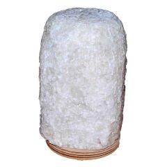 Doğal Kaya Tuzu Lambası Çankırı Kablolu Ampullü Beyaz 5-6 Kg