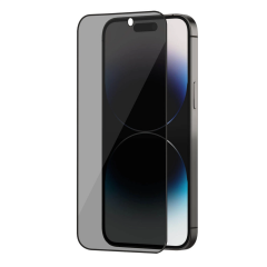İphone 16 Pro Max Bilvis 3x Ar Hayalet Cam Ekran Koruyucu - Siyah