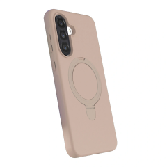 Samsung Galaxy A36 Regal Magsafe Standlı Kapak - Çöl Titanyum