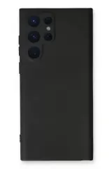 Newface Samsung Galaxy S23 Ultra Kılıf Nano İçi Kadife Silikon - Siyah