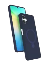 Newface Samsung Galaxy A06 Regal Magsafe Standlı Kapak - Lacivert