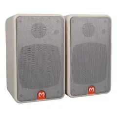 Magicvoice Mv-21 10 Cm 40 Watt Komütatörlü Hat Trafolu Beyaz Sütun Hoparlör (2'li Takım)