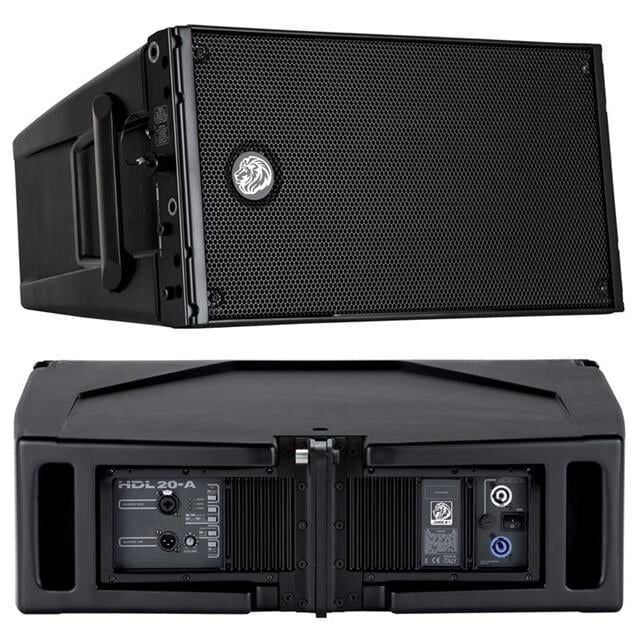 Shile Hdl20-a 2x10'' 1400 Watt 2 Yollu Profesyonel Aktif Line Array Kabin Hoparlör