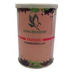 Rezeneli Karışık Bitkisel Çay 100 Gr Teneke Kutu