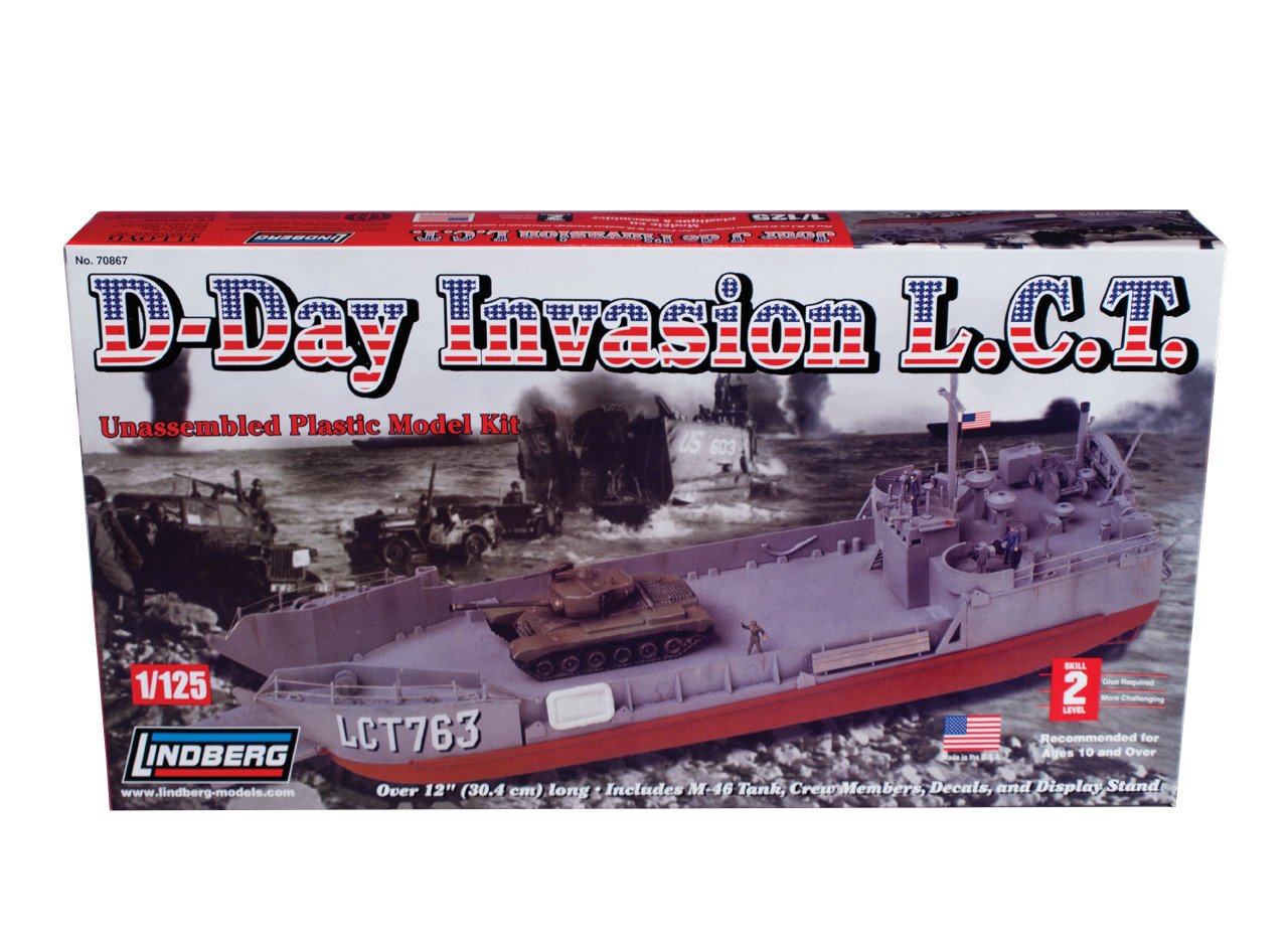 D-Day Invasion L.C.T. Model Gemi 1:125 N:70867