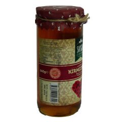 Kırmızı Bal Cam Kavanoz 640 Gr
