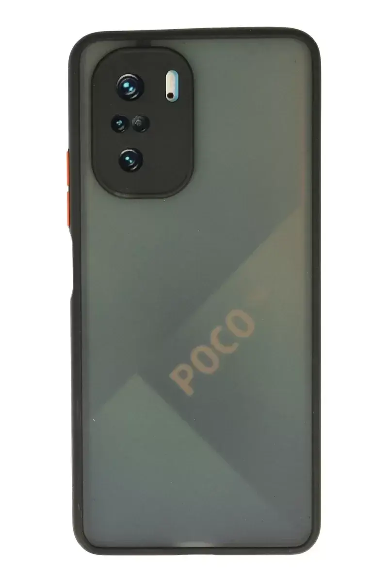 Newface Xiaomi Poco F3 Kılıf Montreal Silikon Kapak - Siyah