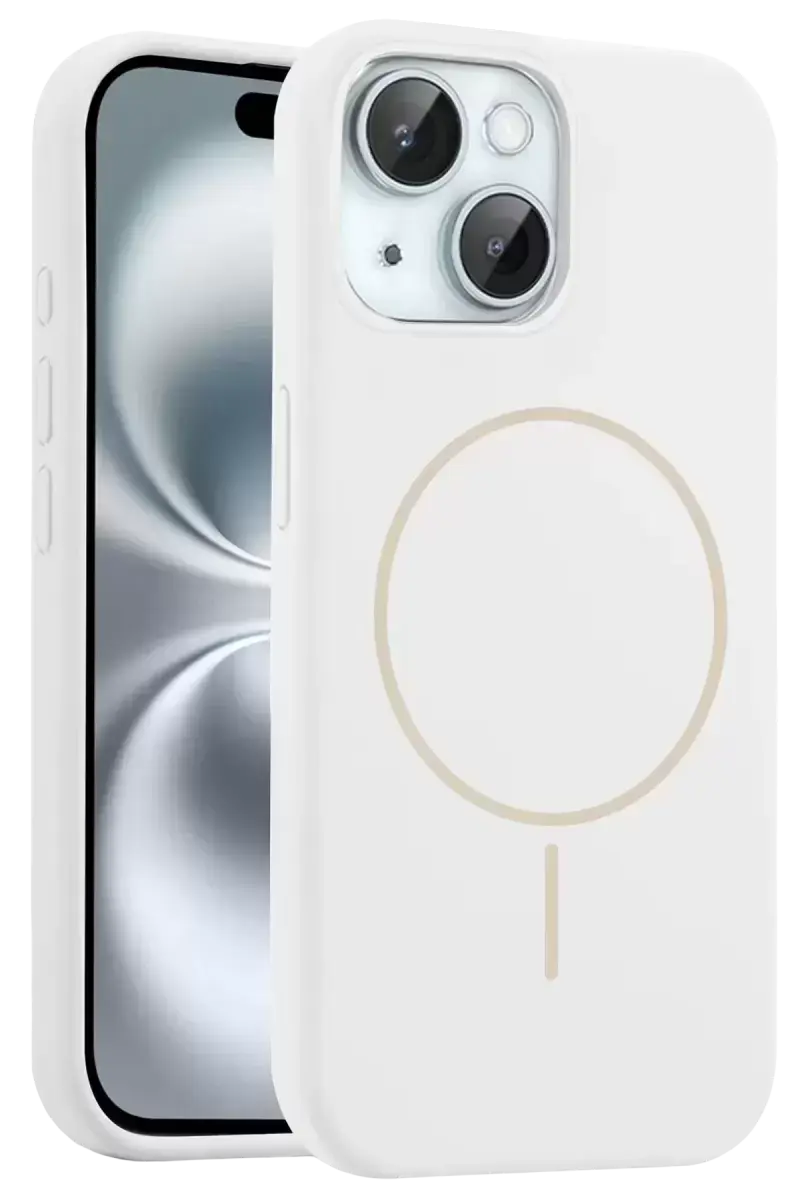 Joko Apple İphone 14 Kılıf Jully Magsafe Kapak - Beyaz