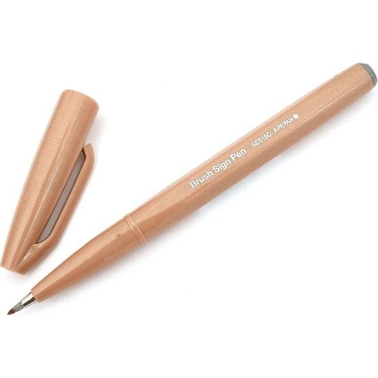 Brush Sing Pen İmza Kalemi Pale Brown