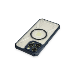 İphone 13 Pro Kılıf Prag Magneticsafe Kapak - Lacivert